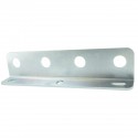 Cost of delivery: Plate for mounting hydraulic sockets 220 x 50 mm, LOW for 4 sockets - M18 / M16