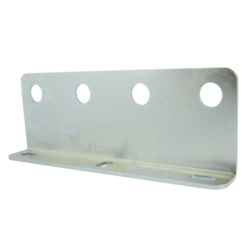 parts to tractors - Board for mounting hydraulic sockets 220 x 82 mm, HIGH for 4 sockets - M18 / M16