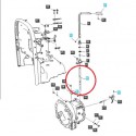 Umlenkhebelwelle / 16 x 390 mm / LS MT 3.50 / LS MT 3.60 / A1290153 / Nr. 40263919