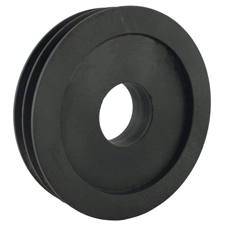 parts to mowers - Pulley 155 x 47 x 35 mm, 2 A13 belts for flail mower