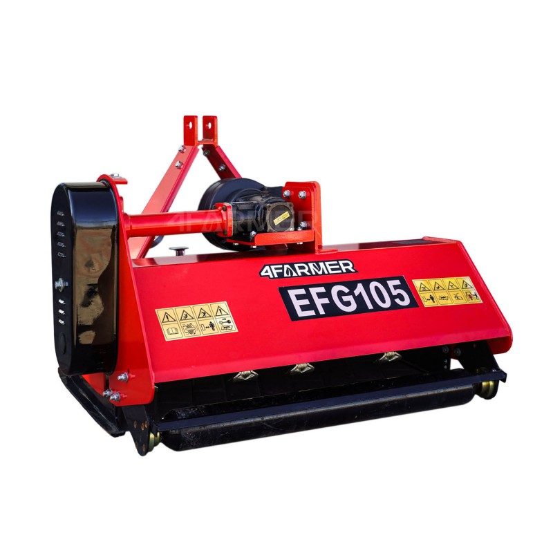 efg average - EFG 105 4FARMER flail mower - red