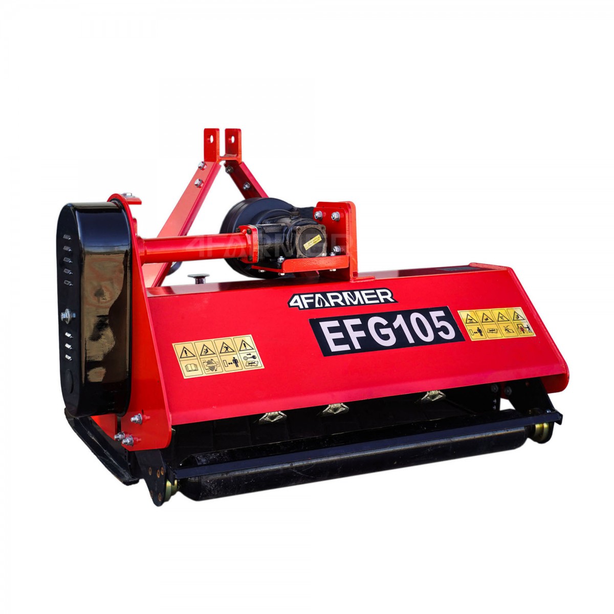 Trituradora de martillos EFG 105 4FARMER - roja