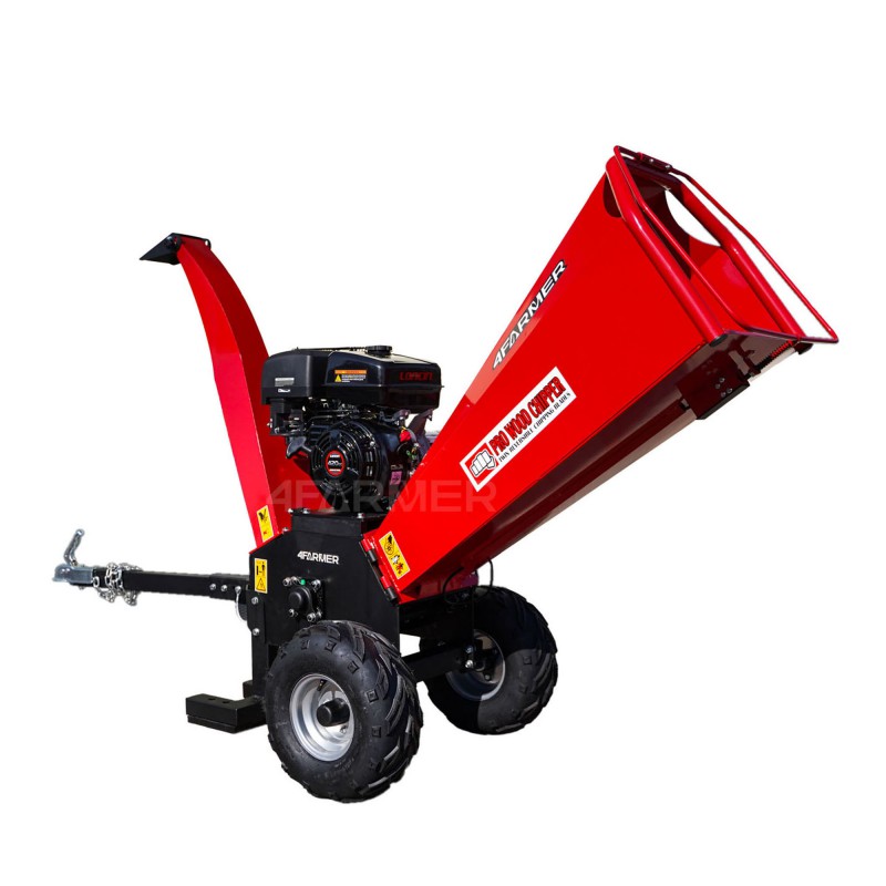 atv petrol chippers - DR-CS-15HP 4FARMER petrol disc chipper - 15KM