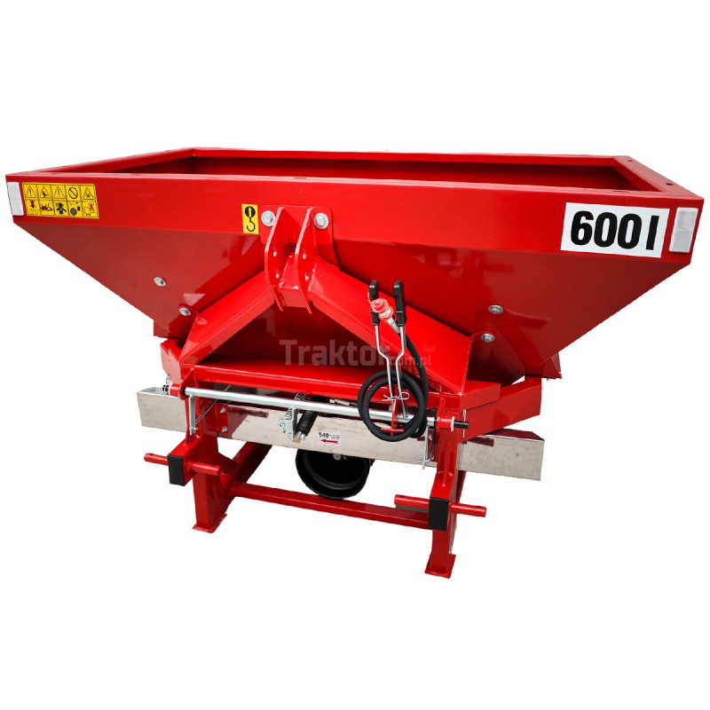 agricultural machinery - Tytan 600 Stream single-disc spreader