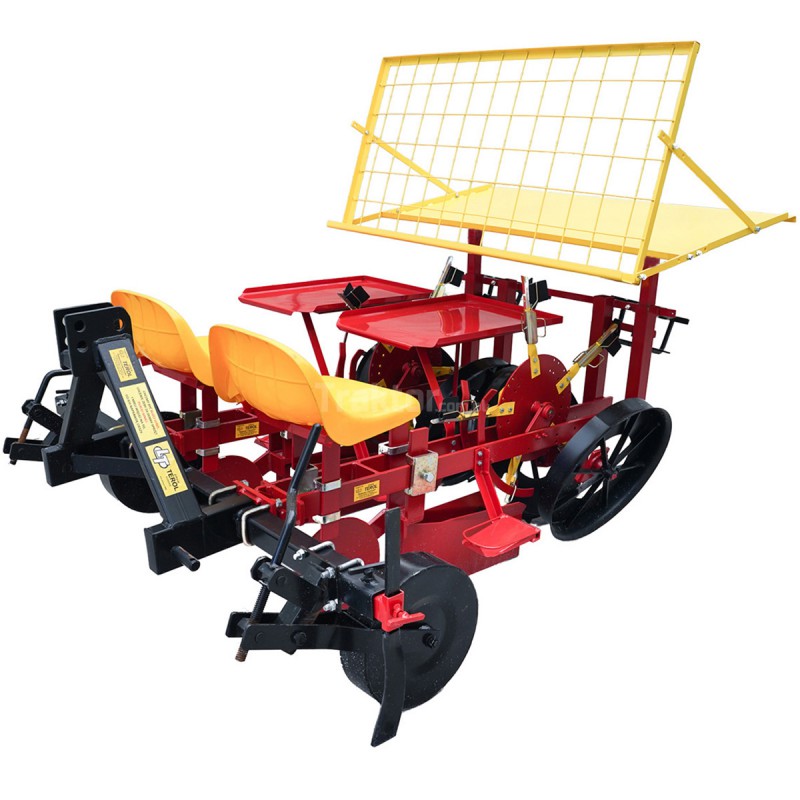 agricultural machinery - Two-row universal planter for seedlings SU2 160 cm Terol
