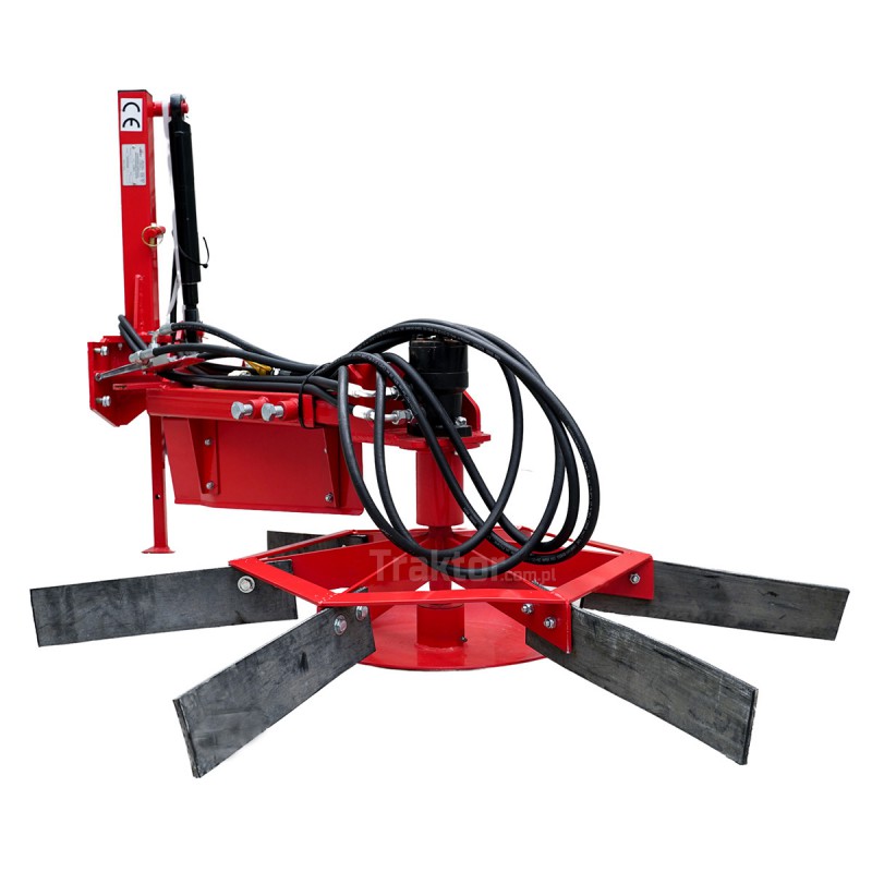 municipal machinery - Single-rotor hydraulic branch sweeper Z980/1 Lisicki