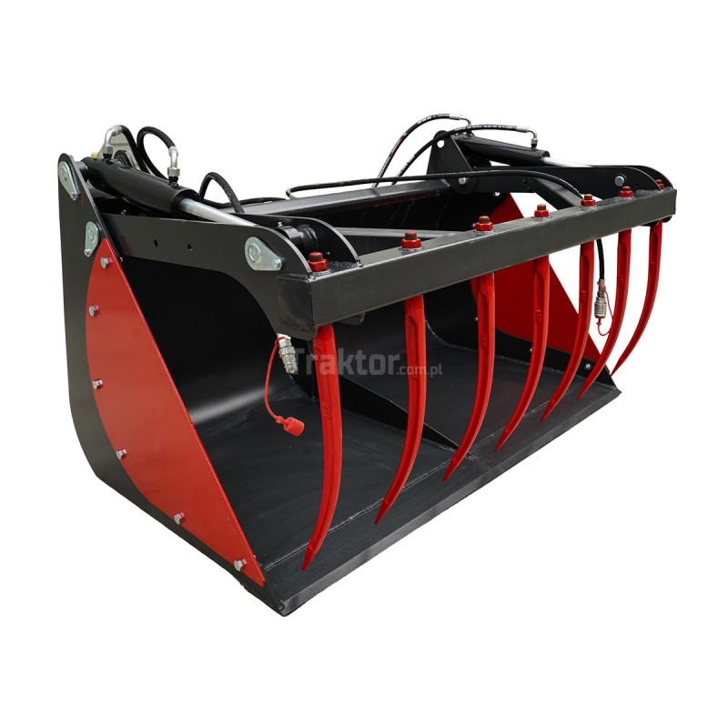 fourches chargeurs frontaux - Cuillère crocodile 140 cm Metal-Technik