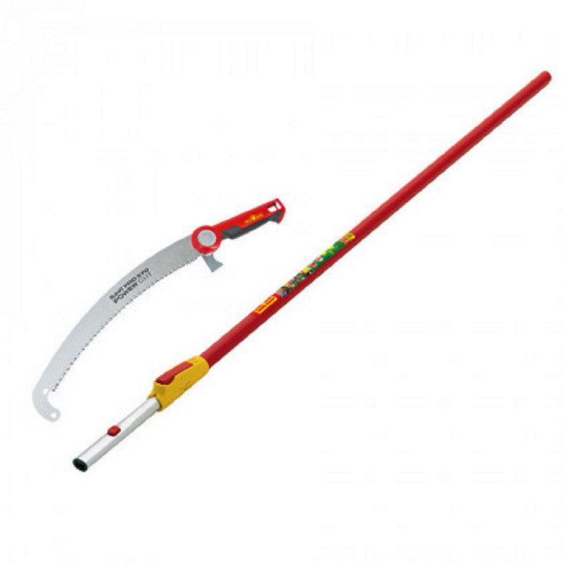 outils manuels - Scie de jardin avec manche télescopique POWER CUT SAW PRO 370 + ZM-V4 Wolf Garten