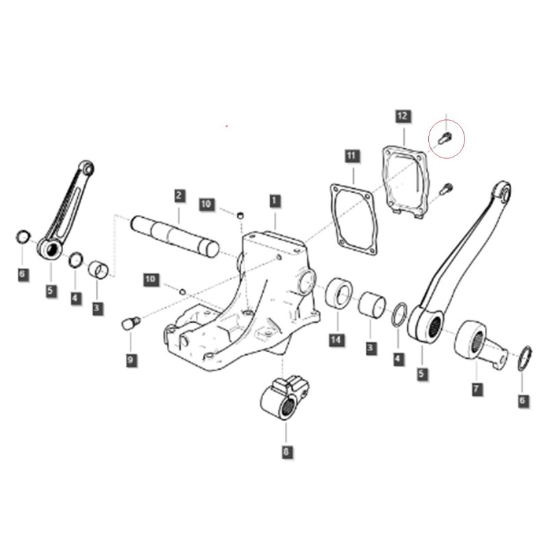 Schraube M10 x 1,25 x 30 / S154103033 / Ls Traktor 40028949