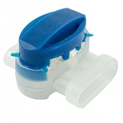 Hydrogel connector, signal cable connector on 2 in 1