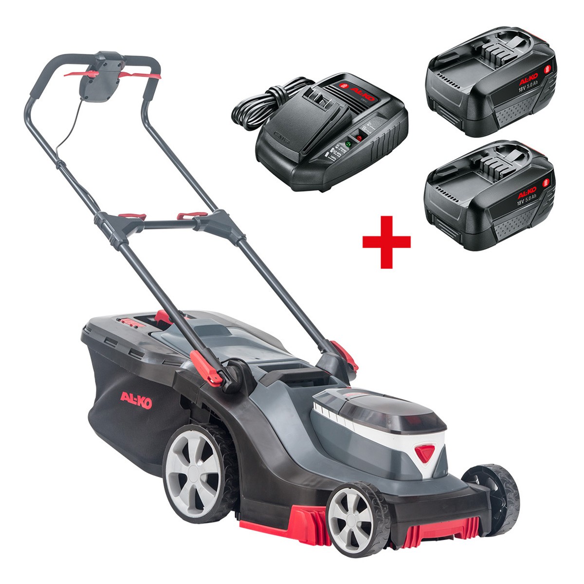 Bosch Home & Garden handgeführter Rasenmäher AL-KO 38.2 Li 18V Premium Bosch Home & Garden Set