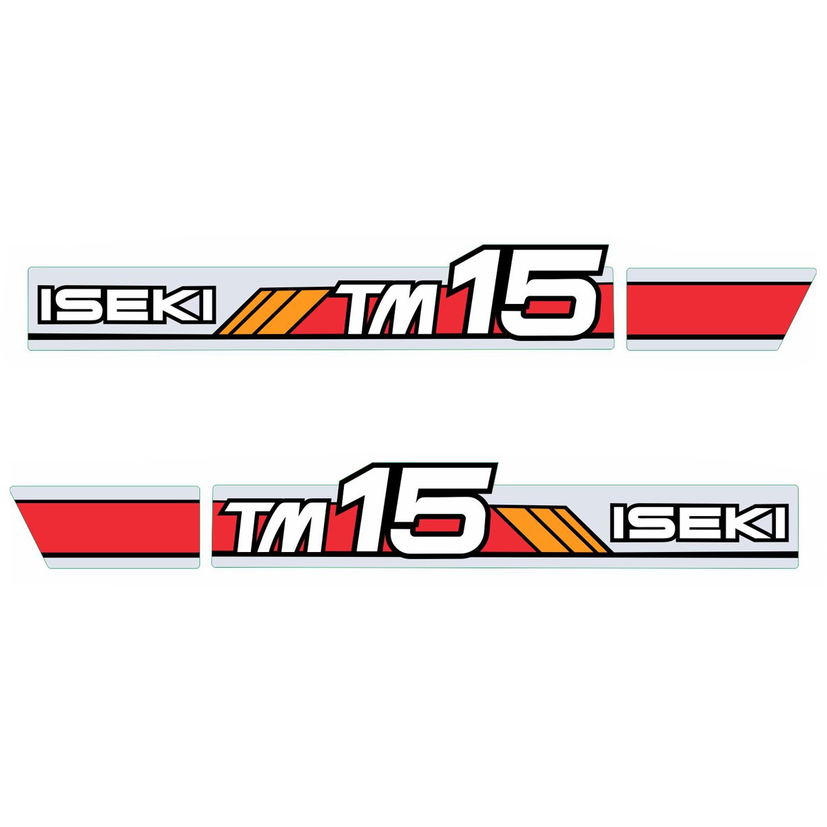 Iseki TM15 stickers