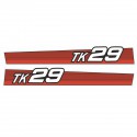 Cost of delivery: Iseki TK29 stickers