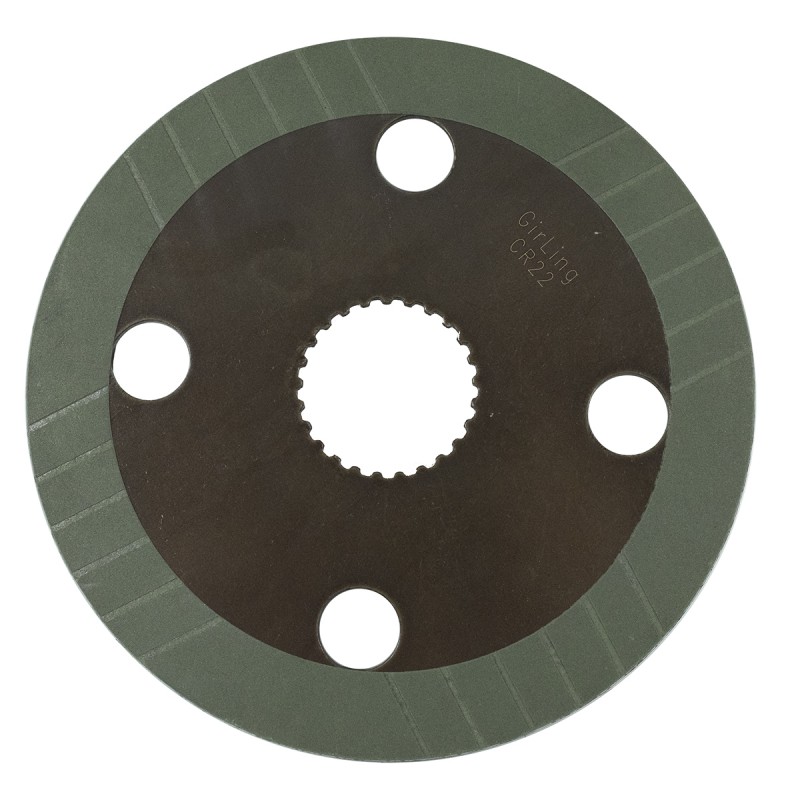 pièces pour iseka - Disque de friction de frein Ø 184 mm / 25T / Iseki TL / du modèle TL2800 au TL4200 / 9-91-100-01