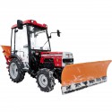 Cost of delivery: VST MT270 4x4 - 24KM (27KM) / CAB + straight snow plow SB1300 130 cm, hydraulic 4FARMER + LEJ 200 spreader