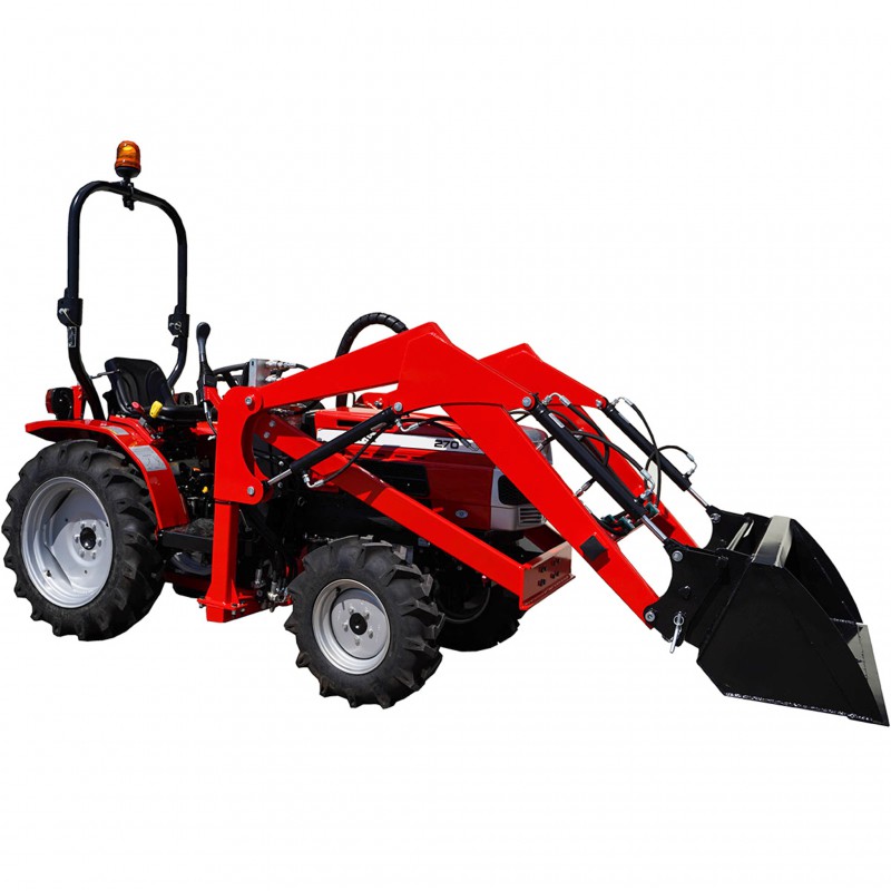 traktory - VST MT270 4x4 - 24 km (27 km) + čelný nakladač TUR