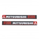 Cost of delivery: Autocollants Mitsubishi D1300