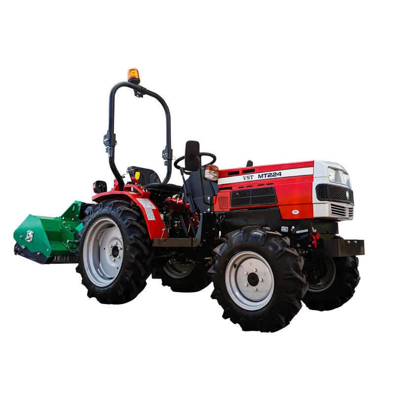 tractors - VST MT224 4x4 - 22HP + flail mower EFGC 105 TRX