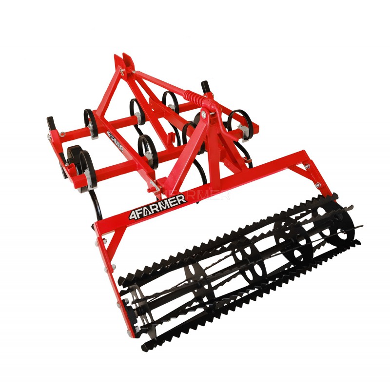 agricultural machinery - Cultivator 120 + string roller 4FARMER