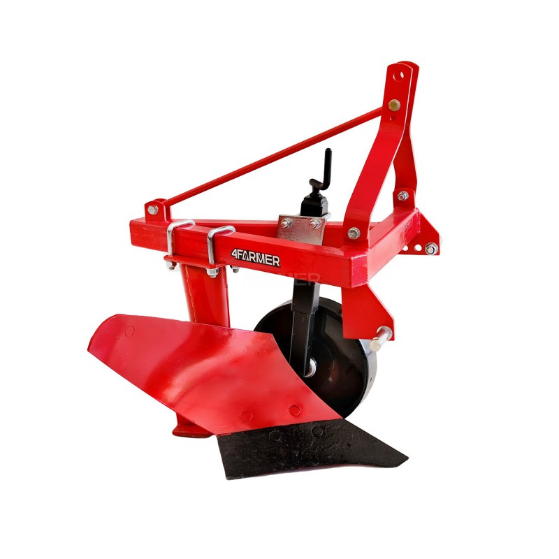 agricultural machinery - Single furrow plow without regulation 4FARMER
