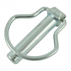 Ein Splint mit einem 10 x 58 mm Ring, der den Sicherungsstift des  SB-Trennrotors sichert