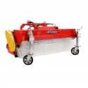 Cost of delivery: 120 cm sweeper for the 4FARMER tractor with a basket