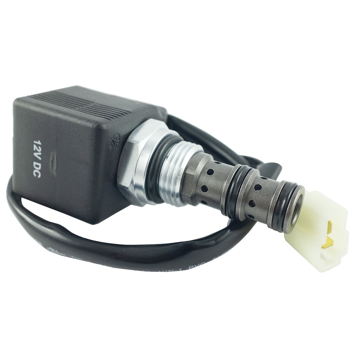 vannes - Vanne hydraulique 12 V / électrovanne / LS XJ25 / LS MT1.25 / LS MT3.50 / LS MT3.60 / EDH044/32 / TRG822 / n° 40196336