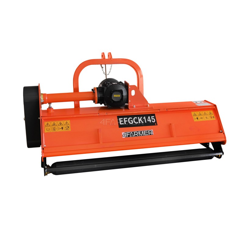 efgc heavy - Flail mower EFGC-K 145 opened hatch 4FARMER - orange