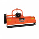 Cost of delivery: Flail mower EFGC-K 145 opened hatch 4FARMER - orange