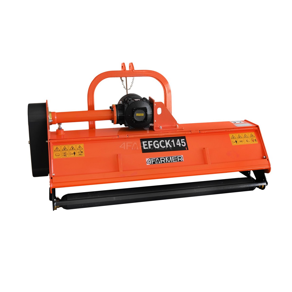 Flail mower EFGC-K 135, opening 4FARMER hatch - orange