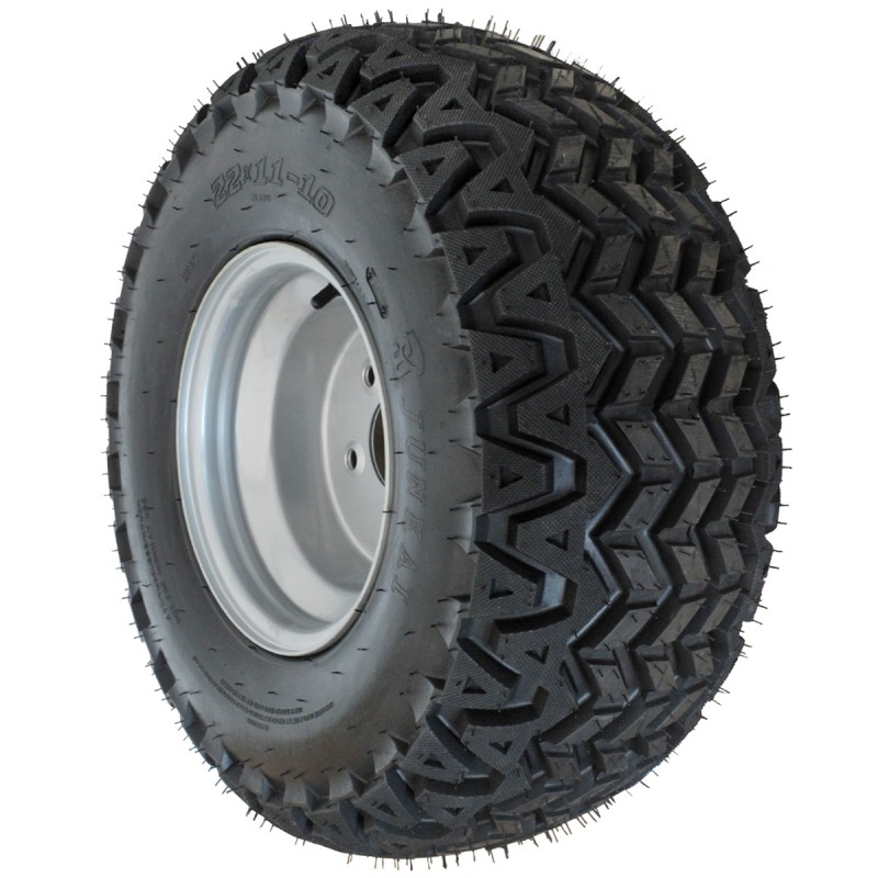 tires and tubes - Complete wheel ATV QUAD / 22 x 11-10 / 6PR / JK660