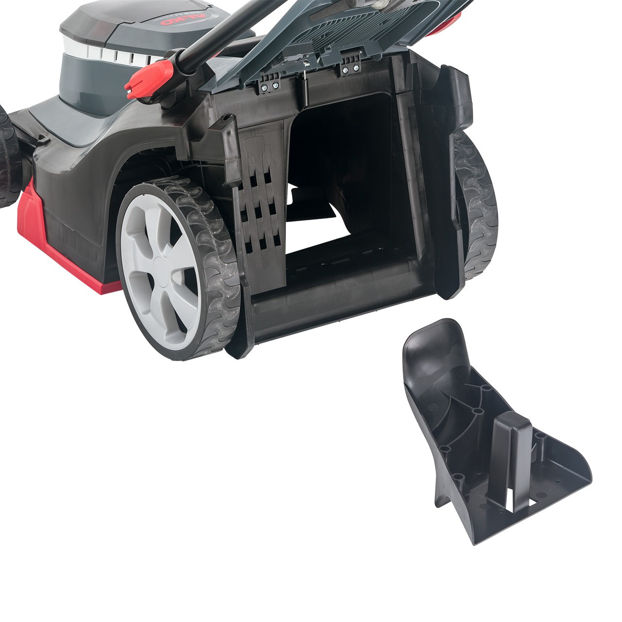 Bosch battery lawn on sale mower with roller