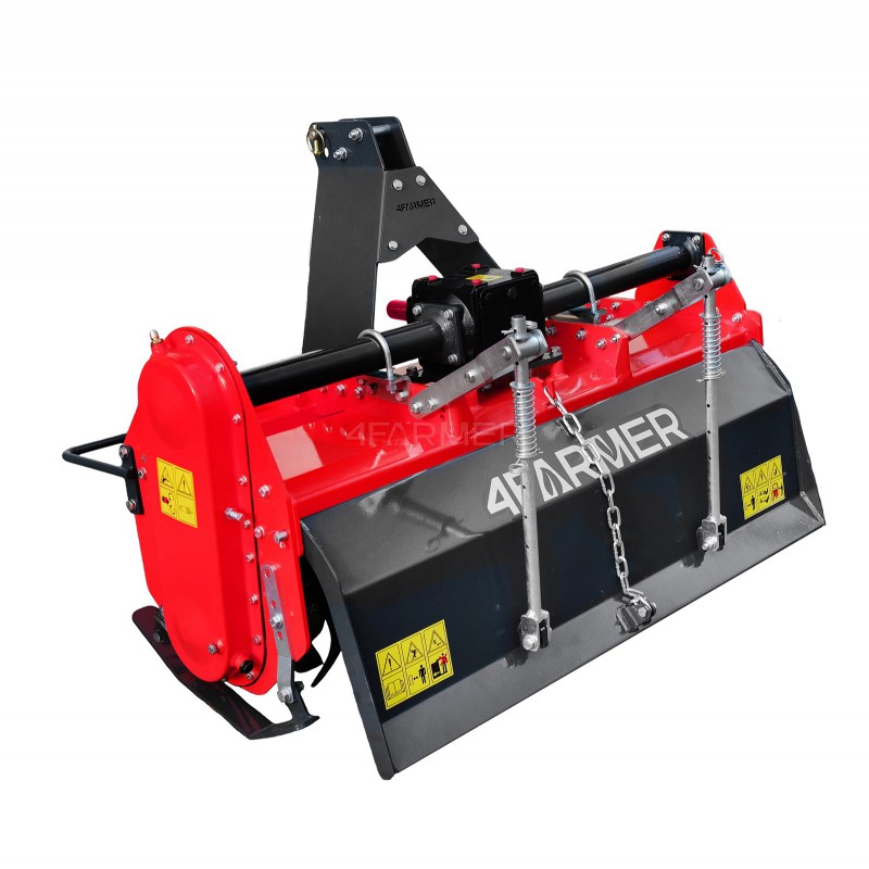 agricultural machinery - Heavy tiller TMK 120 4FARMER - red