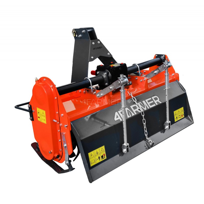 agricultural machinery - Heavy tiller TMK 120 4FARMER - orange
