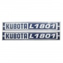 Cost of delivery: Pegatinas Kubota L1801/5-25-100-08