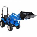Cost of delivery: LS Tractor XJ25 HST 4x4 - 24.4 HP / IND + TUR LS LL2101 front loader