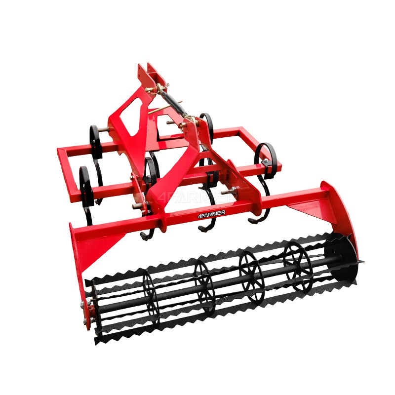 agricultural machinery - ROL 120 cultivator + 4FARMER string roller