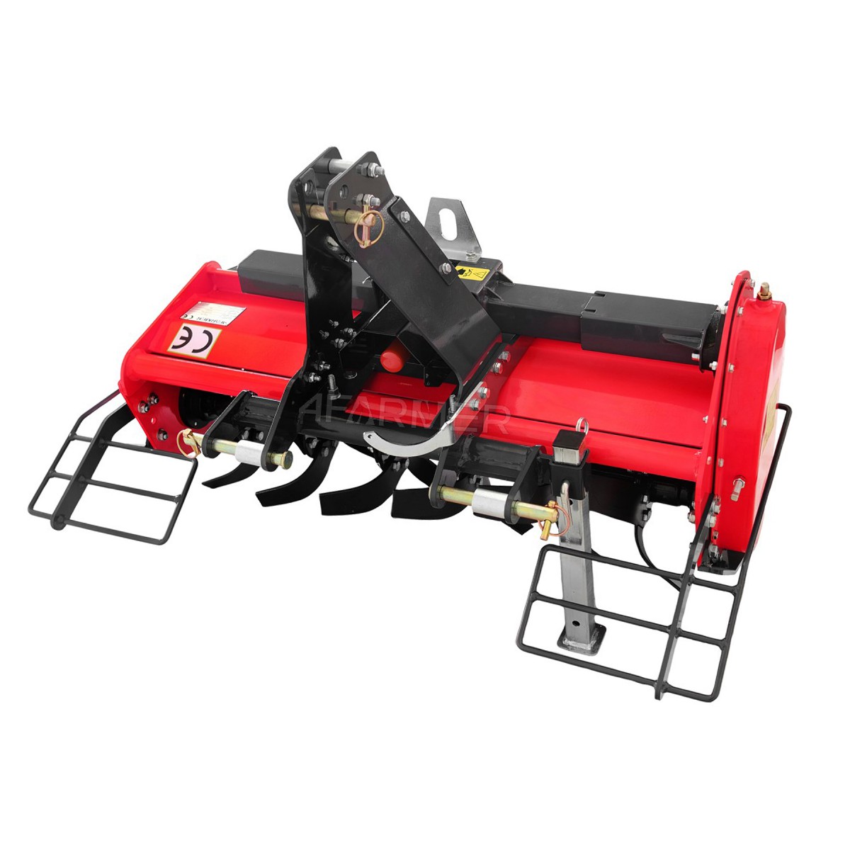 Glebogryzarka lekka z przesuwem TL 105 (SK) 4FARMER - czerwona