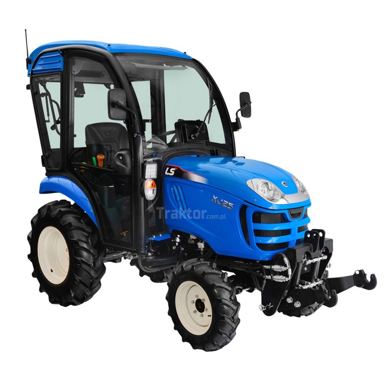 xj 25 - LS Tractor XJ25 MEC 4x4 - 24.4 HP / CAB + front linkage 4FARMER