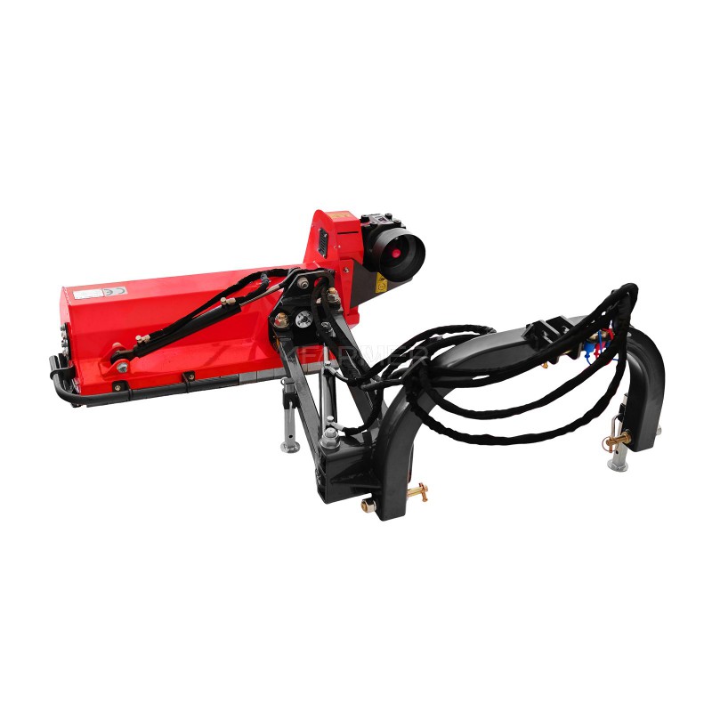 AGLK 105 4FARMER light flail mower on the boom red