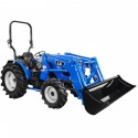 Koszt dostawy: LS Tractor MT3.50 MEC 4x4 - 47 KM + ładowacz czołowy TUR LS LL4104