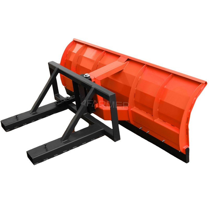 plugi do odsniezania - Pług do śniegu prosty AS300 cm, do wózka widłowego 4FARMER