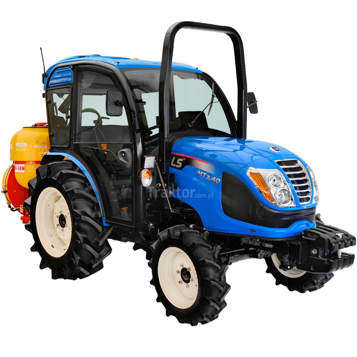 Traktor LS MT3.40 MEC 4x4 - 40 HP / CAB s klimatizací + sadový postřikovač TAD-LEN