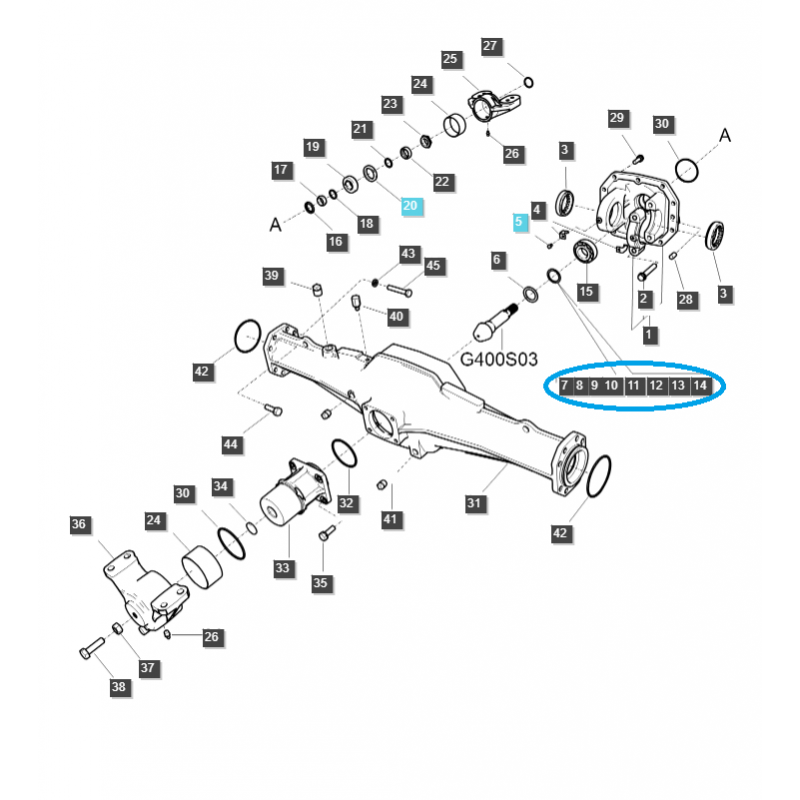 pads - Spacer / LS Tractor / No. 40034852