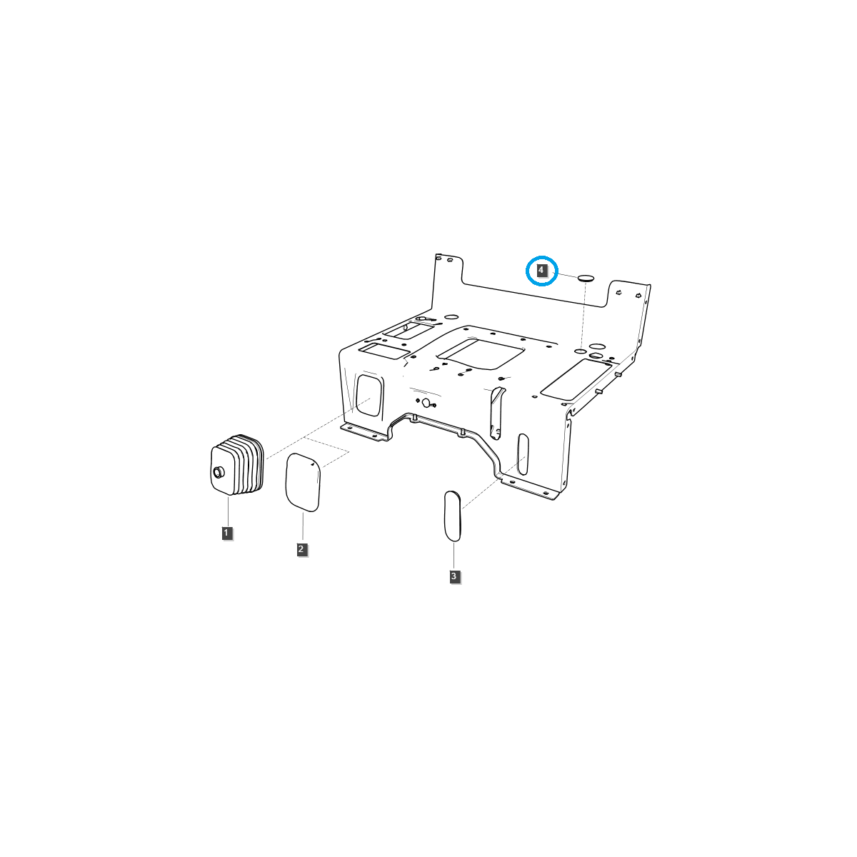 Gumová krytka / TRG970 / LS Traktor / č. 40007455