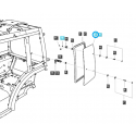 Cost of delivery: Cab side window (left) / TRG863 / Ls Tractor No. 40430150