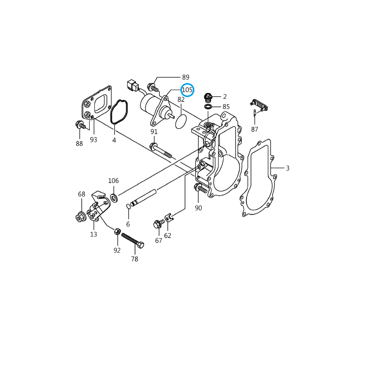 Bobina de extinción / LS MT1.25 / LS Tractor / no 40356083