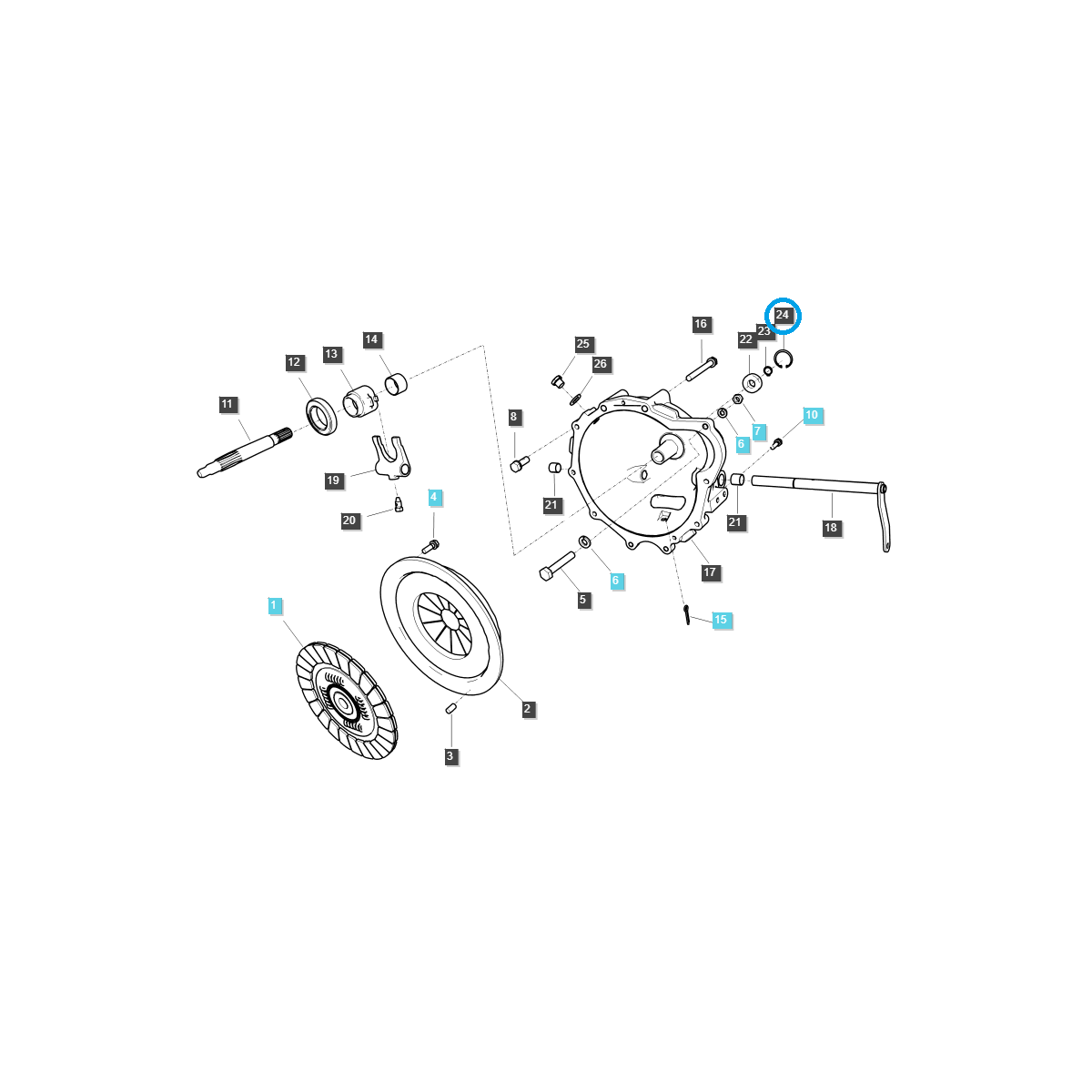 Poistný krúžok S811047001 / Ls Traktor 40029295