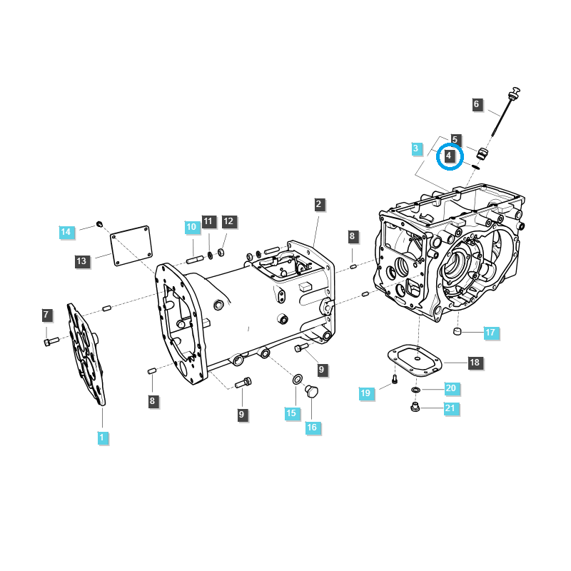 joints toriques - Joint torique / n° 40029247 / Tracteur LS