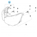 Koszt dostawy: Lampa przednia prawa / TRG760 / LS MT1.25